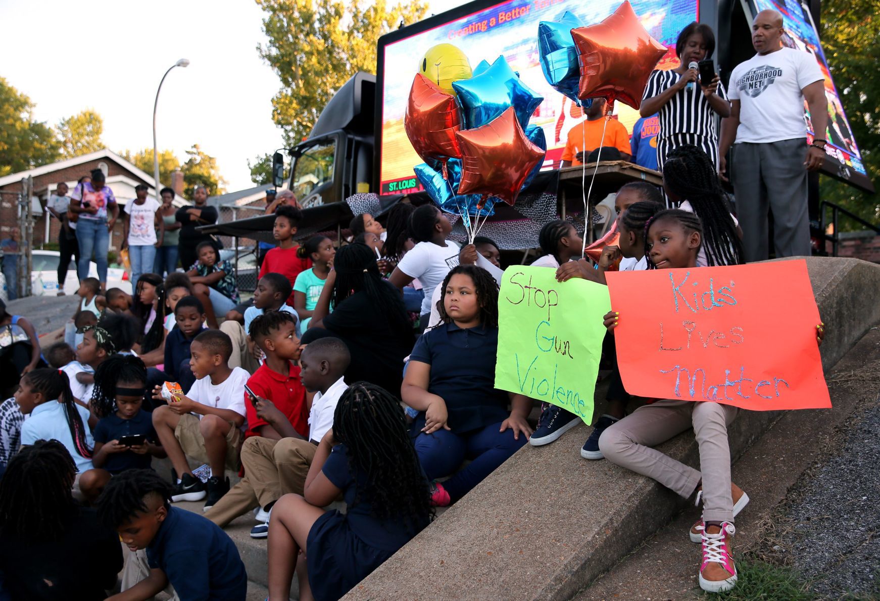 Vigil for murdered children in St. Louis
